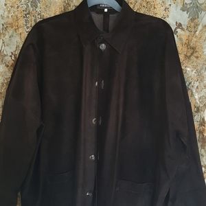 Eskandar Leather Shirt/Jacket GUC Sz 1